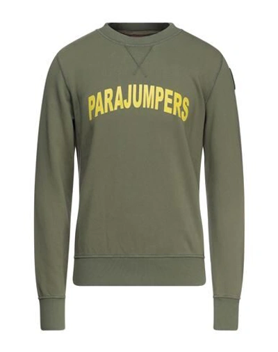 Parajumpers Sweatshirts In Military Green