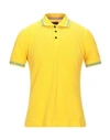Freedomday Polo Shirts In Yellow