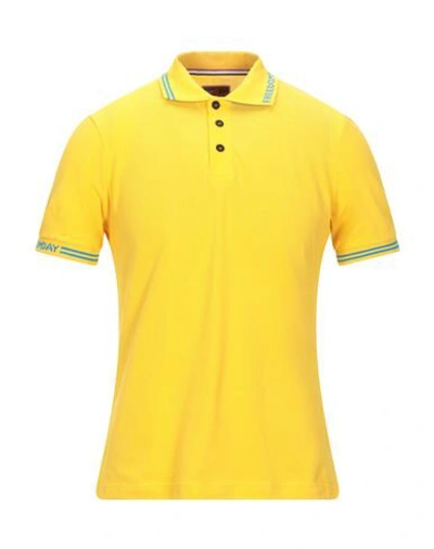 Freedomday Polo Shirts In Yellow