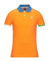 North Sails Polo Shirts In Orange