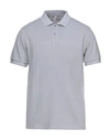 Sun 68 Polo Shirts In Grey