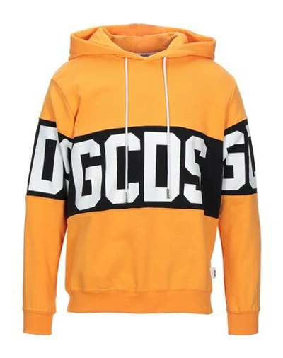 Gcds Sweatshirts In Orange