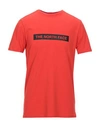 The North Face T-shirts In Red