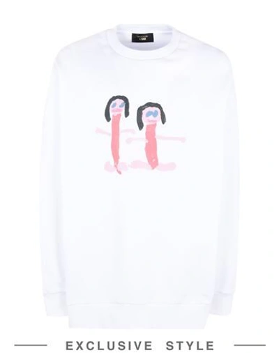 Mahmood X Yoox Sweatshirts In White