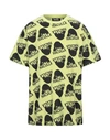 Haculla Watching You Drop-shoulder T-shirt In Acid Green