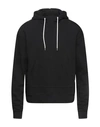 John Elliott Black Salt Wash Beach Hoodie In Black