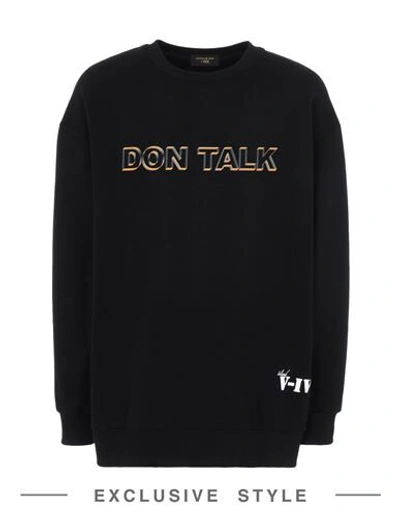 Stefflon Don X Yoox Sweatshirts In Black