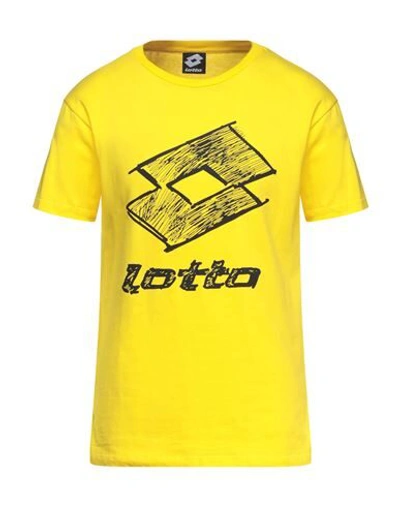 Lotto T-shirts In Yellow