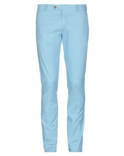 Berwich Casual Pants In Sky Blue