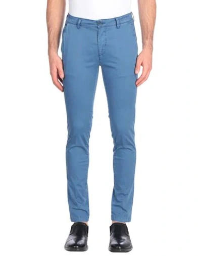 Yan Simmon Pants In Blue