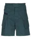 Facetasm Shorts & Bermuda Shorts In Dark Green