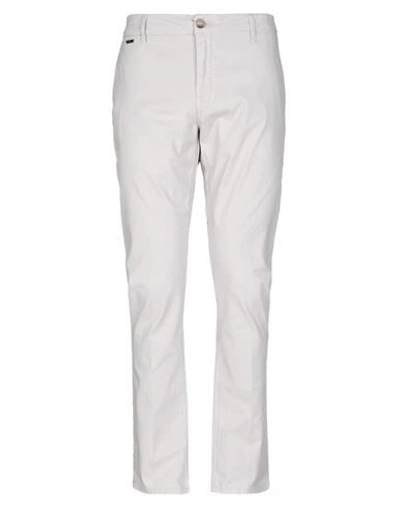 Guess Casual Pants In Light Grey