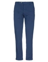 B Settecento Casual Pants In Dark Blue