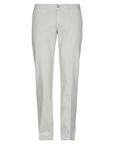 Re-hash Re_hash Man Pants Ivory Size 38 Cotton, Lyocell, Elastane In White