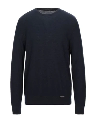 Alessandro Dell'acqua Sweaters In Dark Blue