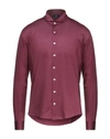 Barba Napoli Shirts In Garnet