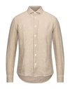 Fradi Linen Shirt In Beige