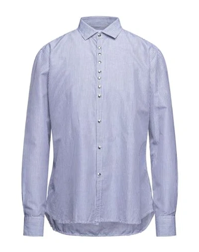 Aglini Shirts In Blue