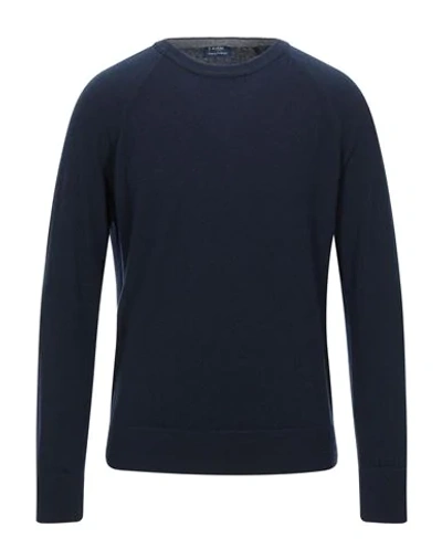 Barba Napoli Sweaters In Dark Blue