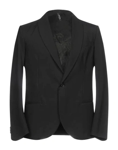 26.7 Twentysixseven Suit Jackets In Black