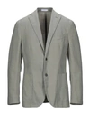 Boglioli Suit Jackets In Military Green