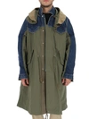 SACAI SACAI PANELLED OVERSIZED PARKA