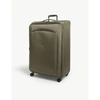 Delsey Montmartre Air 2.0 Four-wheel Recycled Woven Suitcase 83cm In Iguana