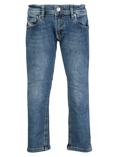 Diesel Kids Jeans For Boys In Blue