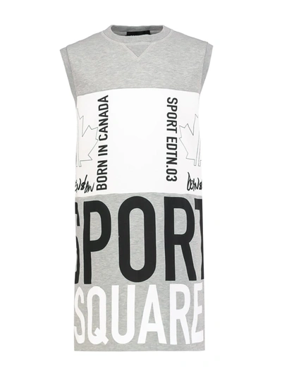 Dsquared2 Kids Dress For Girls In Grey