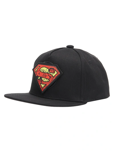 Fabric Flavours Kids Cap Justice League Badgeables Cap For For... In Black