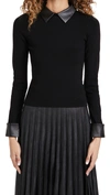 ALICE AND OLIVIA DORY FITTED PULLOVER,ALICE46148