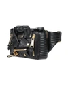 Moschino Woman Belt Bag Black Size - Soft Leather