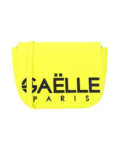 Gaelle Paris Cross-body Bags In Yellow