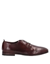 Officine Creative Italia Lace-up Shoes In Maroon