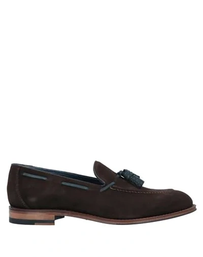 Ahora Napoli Loafers In Dark Brown