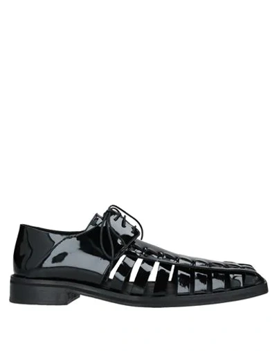 Martine Rose Lace-up Shoes In Black