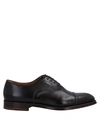 Doucal's Lace-up Shoes In Dark Brown