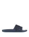 Versace Jeans Couture Sandals In Dark Blue