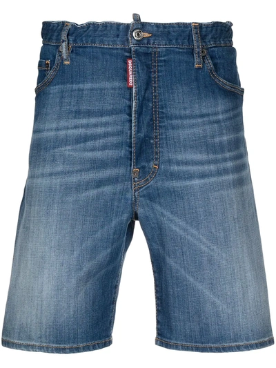 Dsquared2 Denim Bermuda Shorts Blue