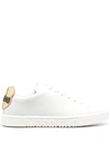 MOSCHINO LOGO-PATCH LOW-TOP trainers