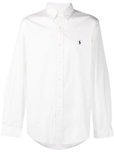 POLO RALPH LAUREN EMBROIDERED LOGO SHIRT