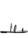 GIUSEPPE ZANOTTI CATENA OPEN-TOE SANDALS