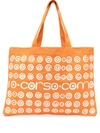 10 CORSO COMO SPIRAL LOGO PRINT TOTE BAG