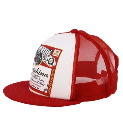 Moschino X Budweiser Hat In Red