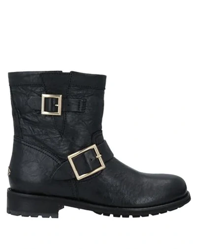 Jimmy Choo Ankle Boot In Blue