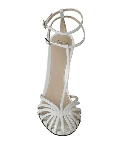 Alevì Milano Sandals In White