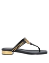 BALMAIN TOE STRAP SANDALS,11980954CJ 7