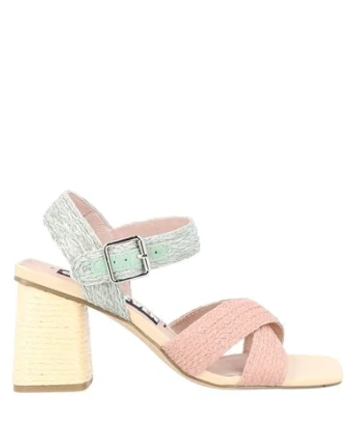 67 Sixtyseven Sandals In Pink