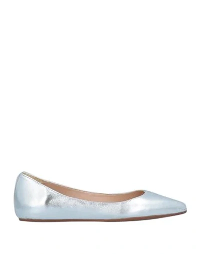 Formentini Ballet Flats In Silver