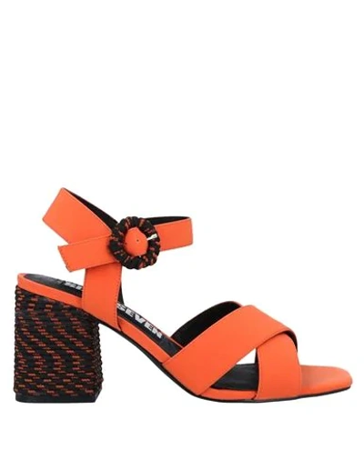 67 Sixtyseven Sandals In Orange